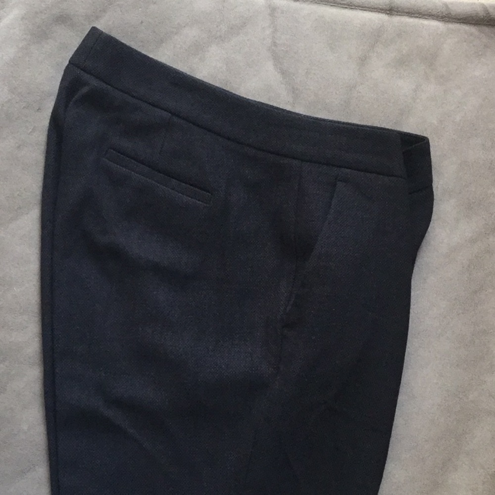 Theory Soft Canvas Ankle Trouser Size 10 - image 8